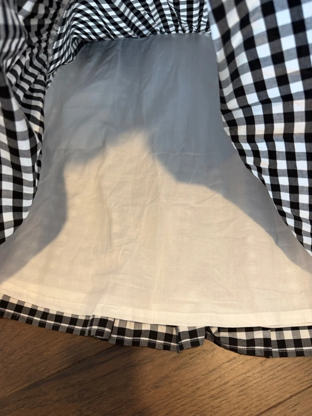 J. Crew Factory Cotton Poplin Tiered Ruffle Mini Dress Size Small - C1-093